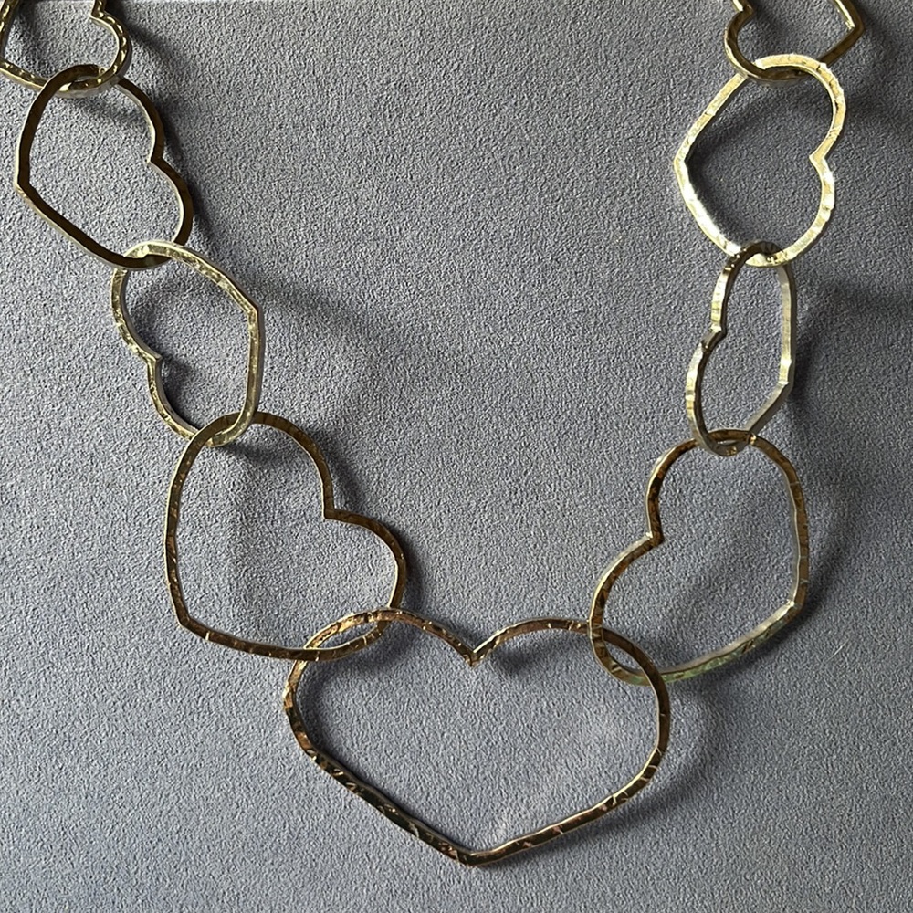 💚💛🧡 HEART FASHION NECKLACE 🧡💛💚 - Picture 9 of 16